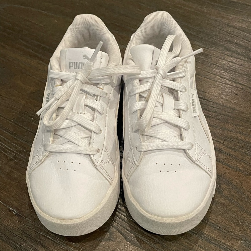 Puma Kids Classic White Sneakers 12.5c